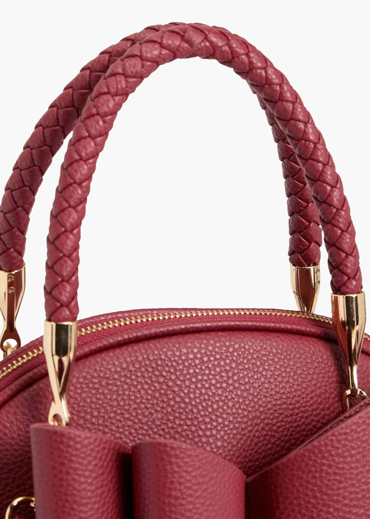 Bea Braided Top Handle Satchel