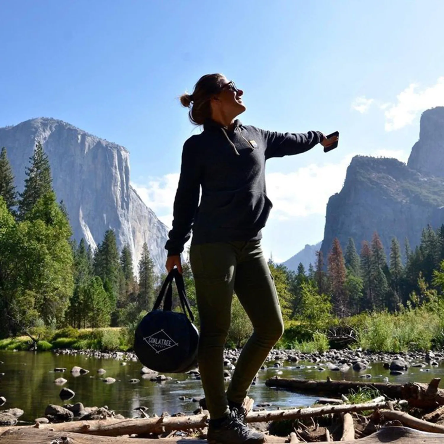 Black Nomad Packable Duffel