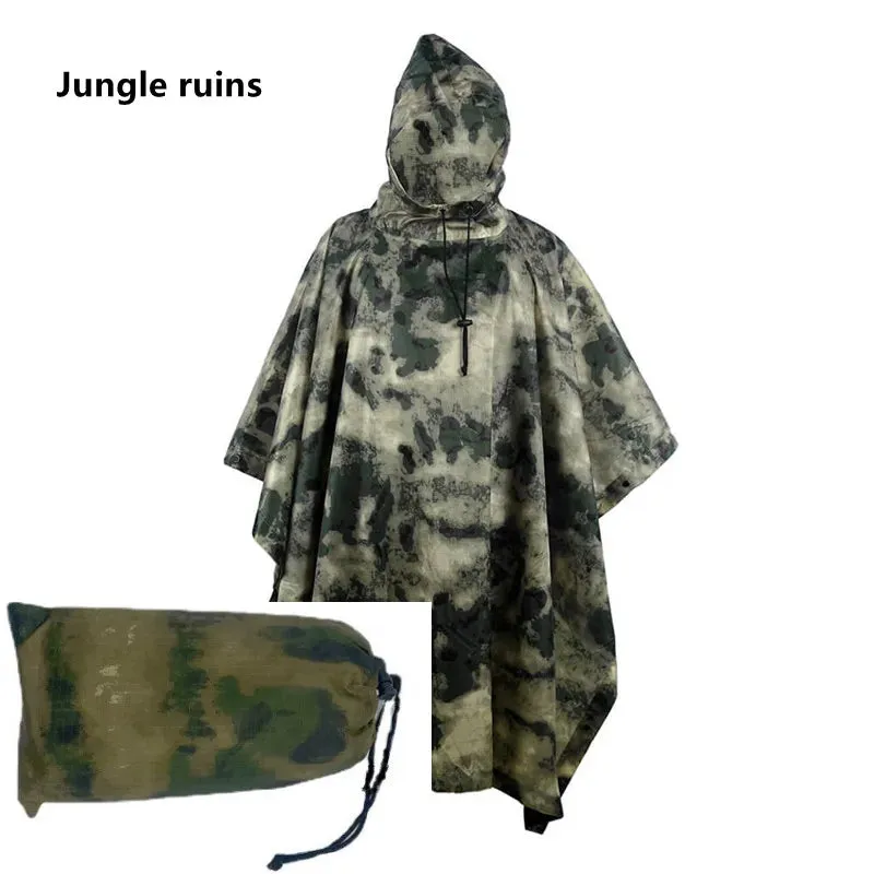 Breathable Camouflage Poncho