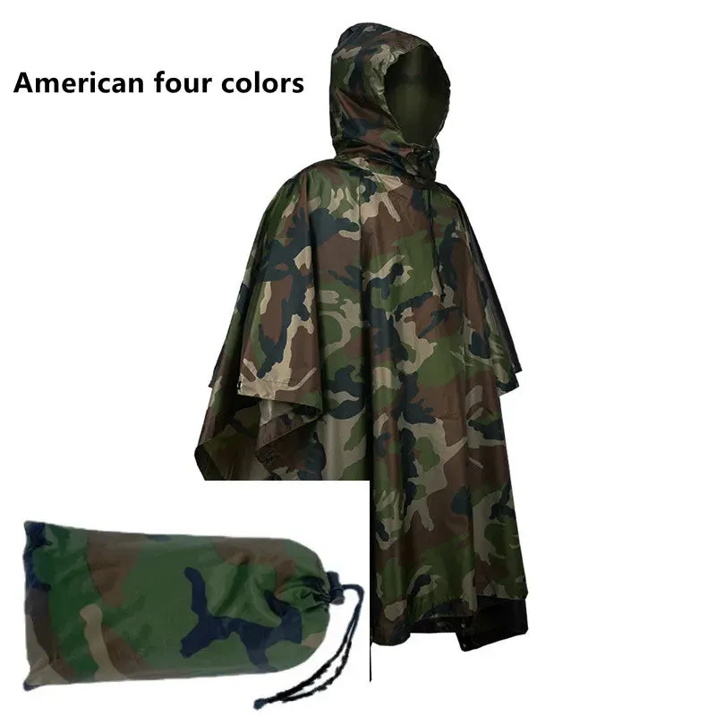 Breathable Camouflage Poncho