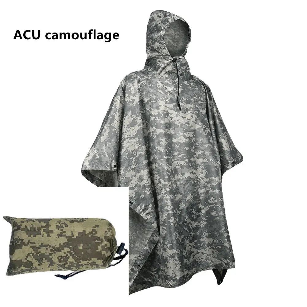 Breathable Camouflage Poncho