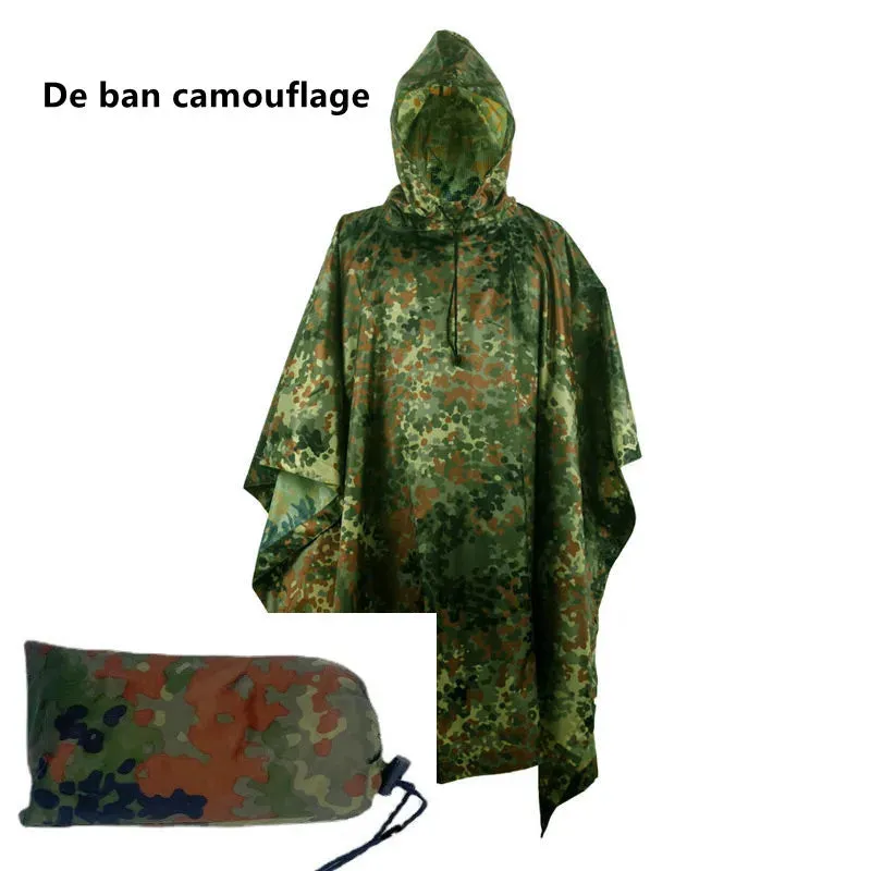 Breathable Camouflage Poncho