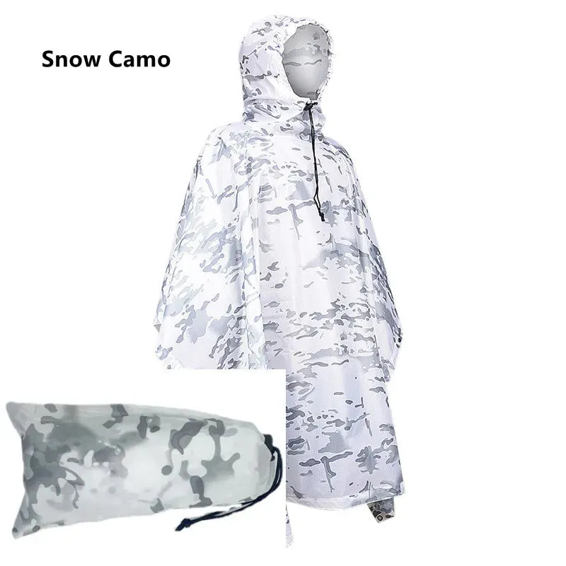 Breathable Camouflage Poncho