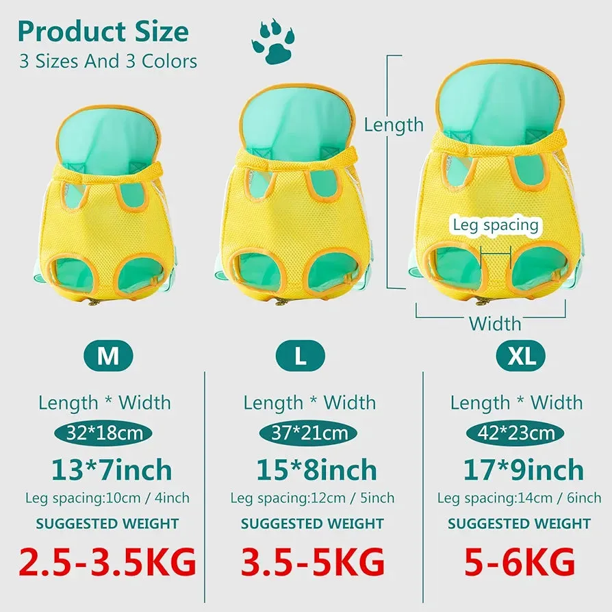 Breathable Four-Leg Backpack Pet Carrier