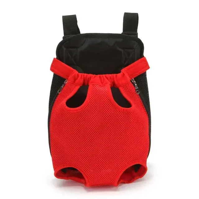 Breathable Mesh Dog Carrier Backpack for Outdoor Travel