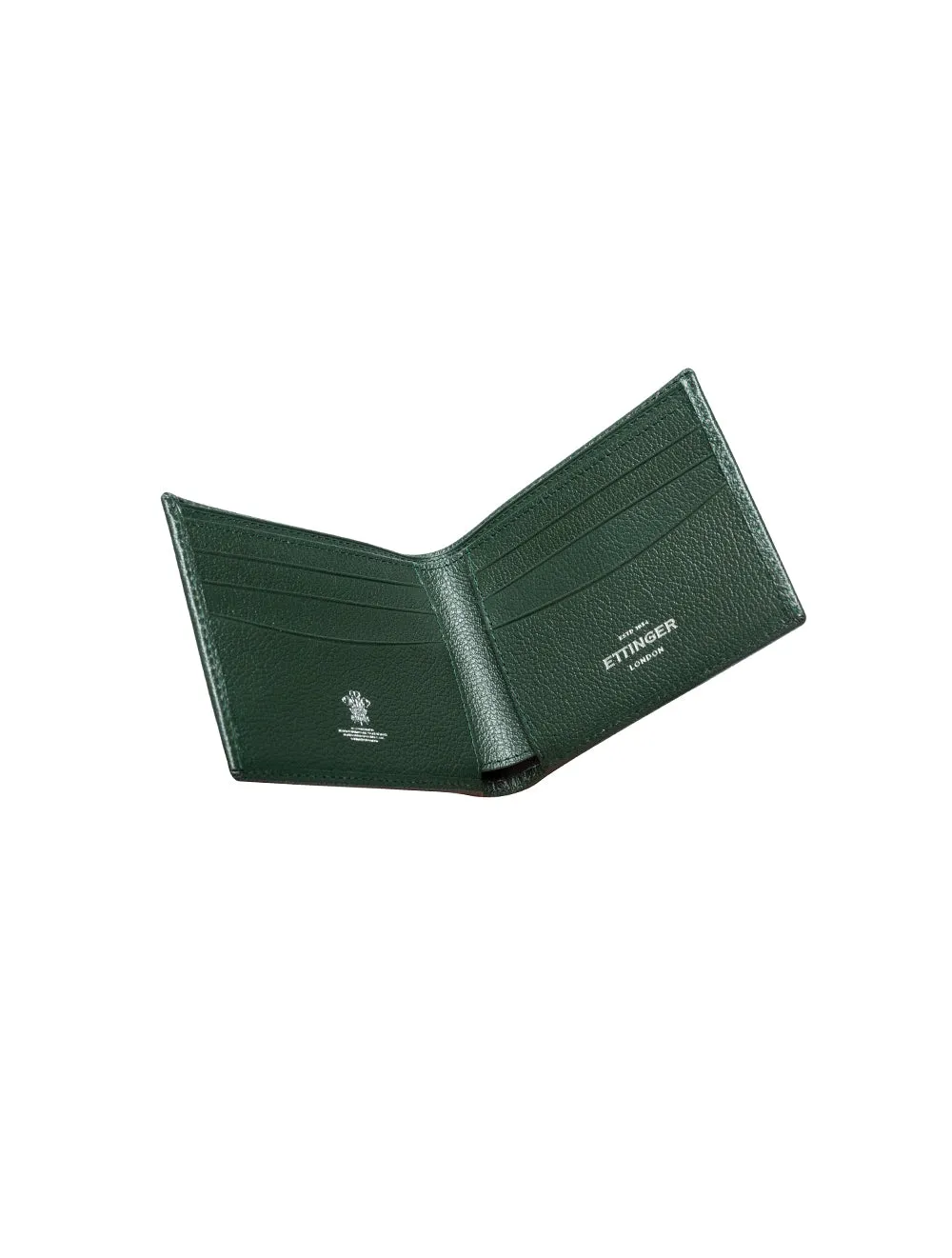 Capra Billfold With 6 C/C Forest Green