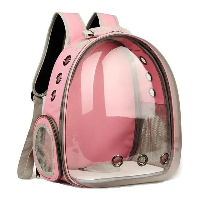 Cat Backpack with Window - Transparent Pet Bubble Backpack - Breathable