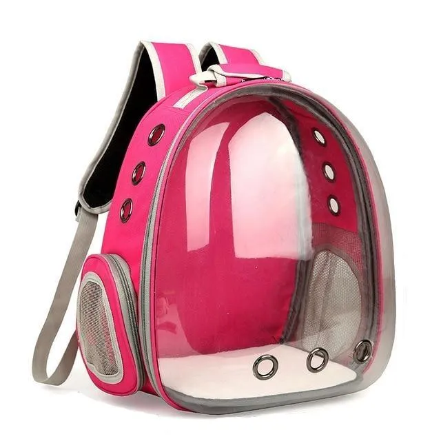 Cat Backpack with Window - Transparent Pet Bubble Backpack - Breathable