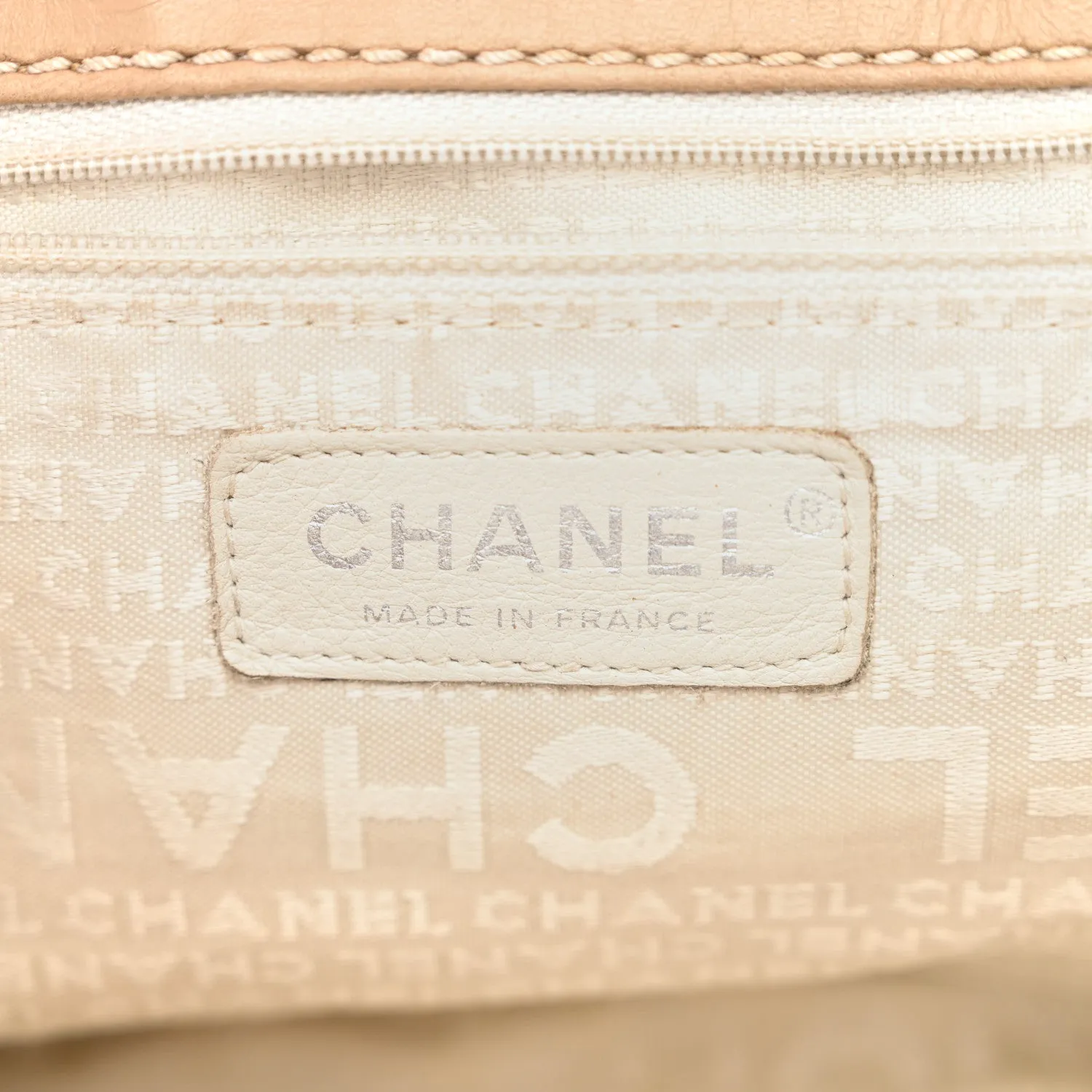 Chanel Lambskin Contrast Stitch Surpique