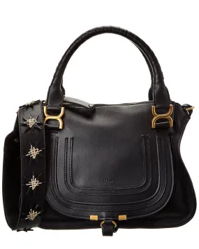 Chloé Marcie Double Carry Leather Satchel