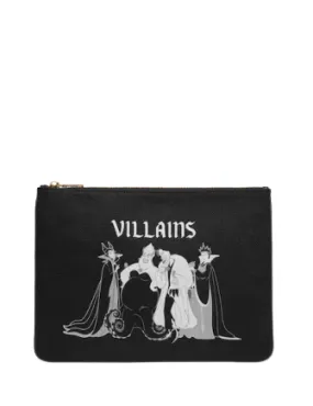 Coach Disney X Coach Large Wristlet 30 With Villains Motif