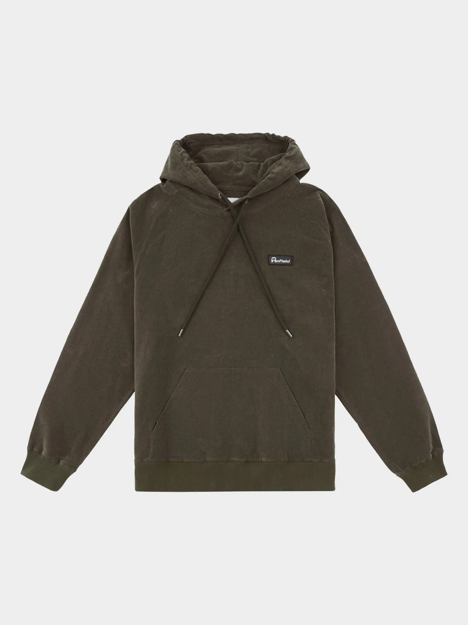 Corduroy Hoodie in Forest Night