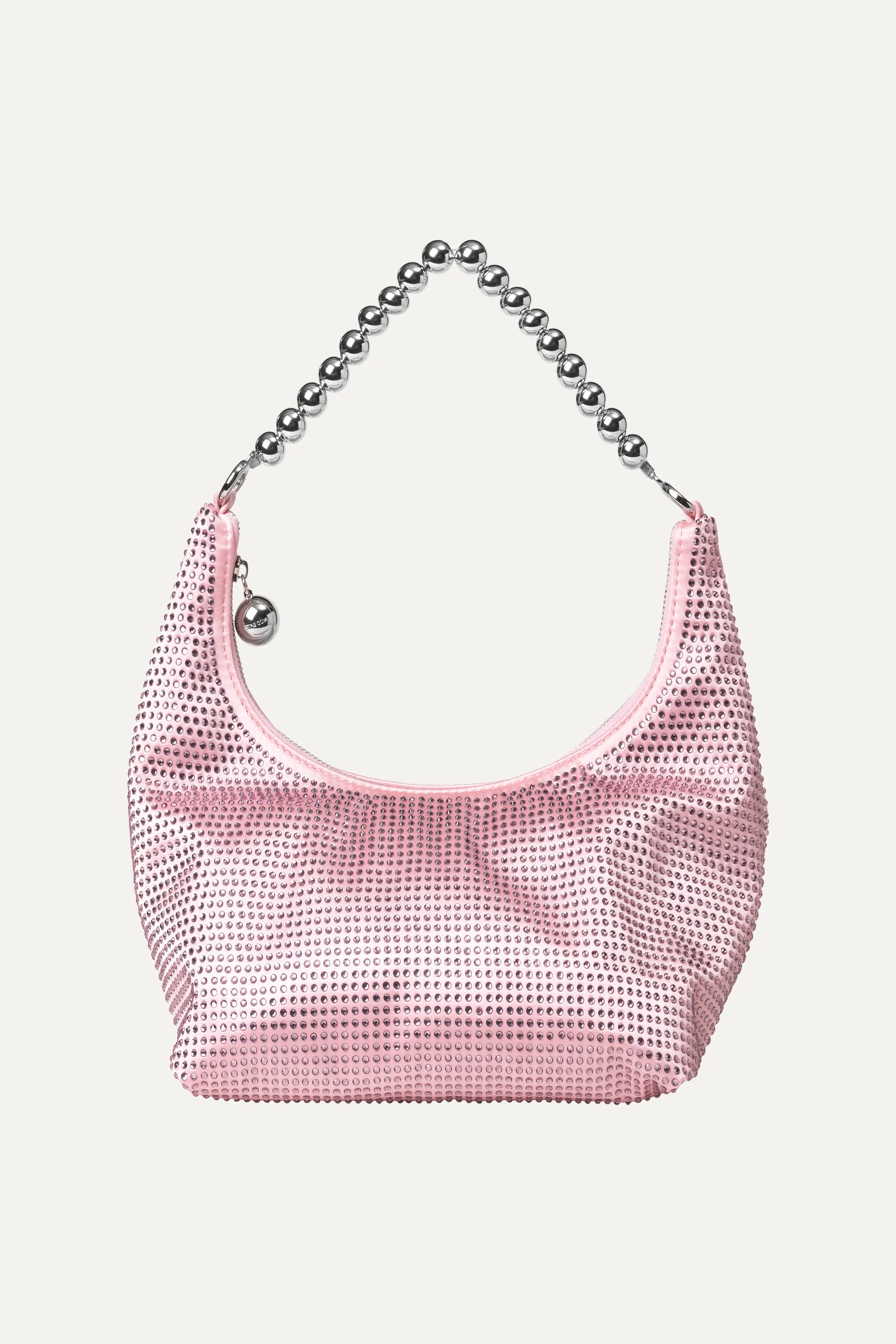 Crystalized Pyramid Pouch - Pink