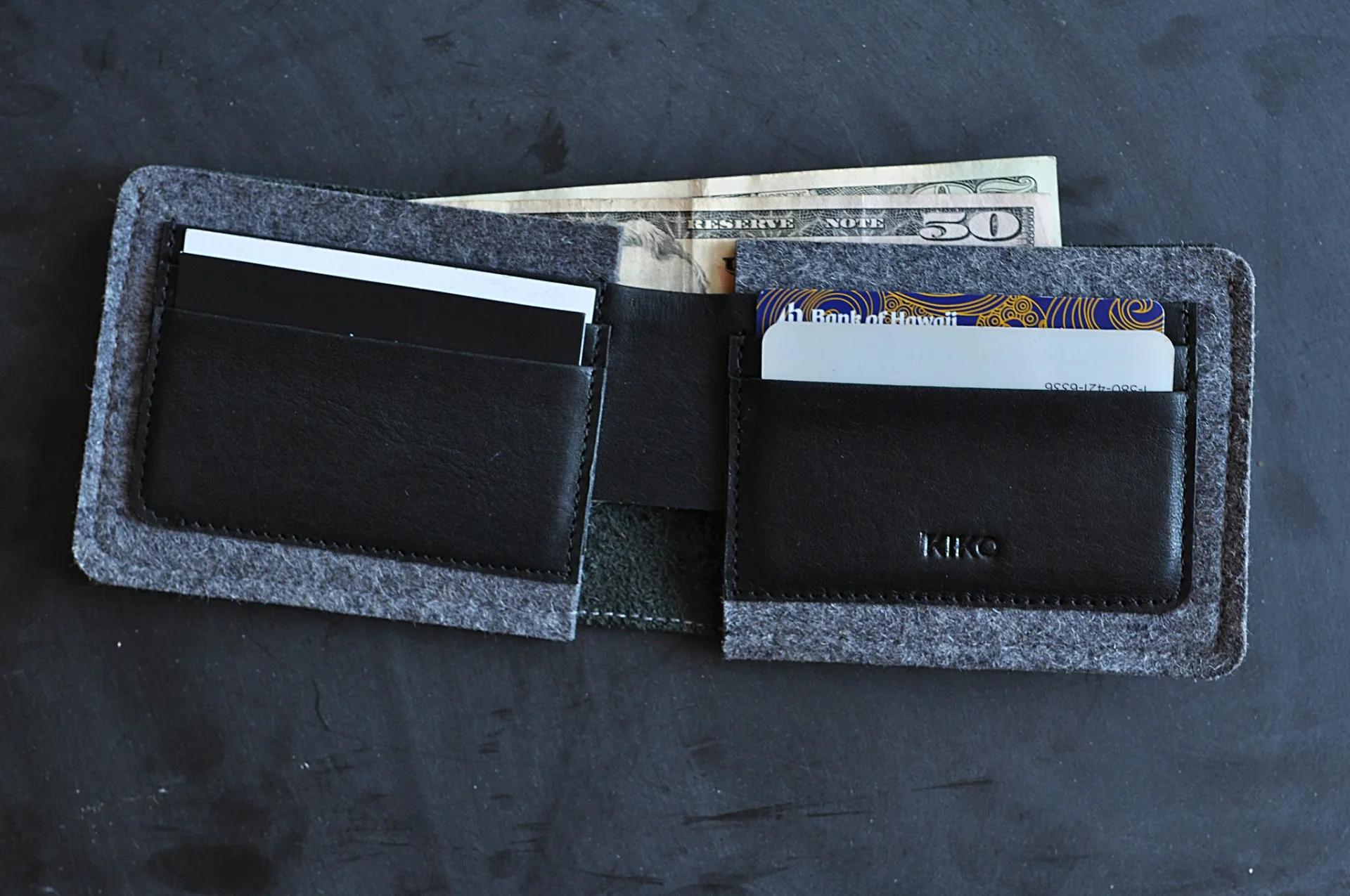 Dual Textured Wallet