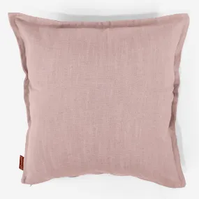 Extra Large Scatter Cushion Cover 70 x 70cm - Linen Look Rose