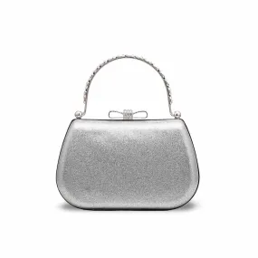 Grey Fancy Clutch P15366