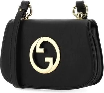 GUCCI BLONDIE MINI SHOULDER BAG   LEATHER, MONOGRAM, 5.5