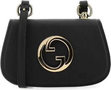 GUCCI BLONDIE MINI SHOULDER BAG   LEATHER, MONOGRAM, 5.5