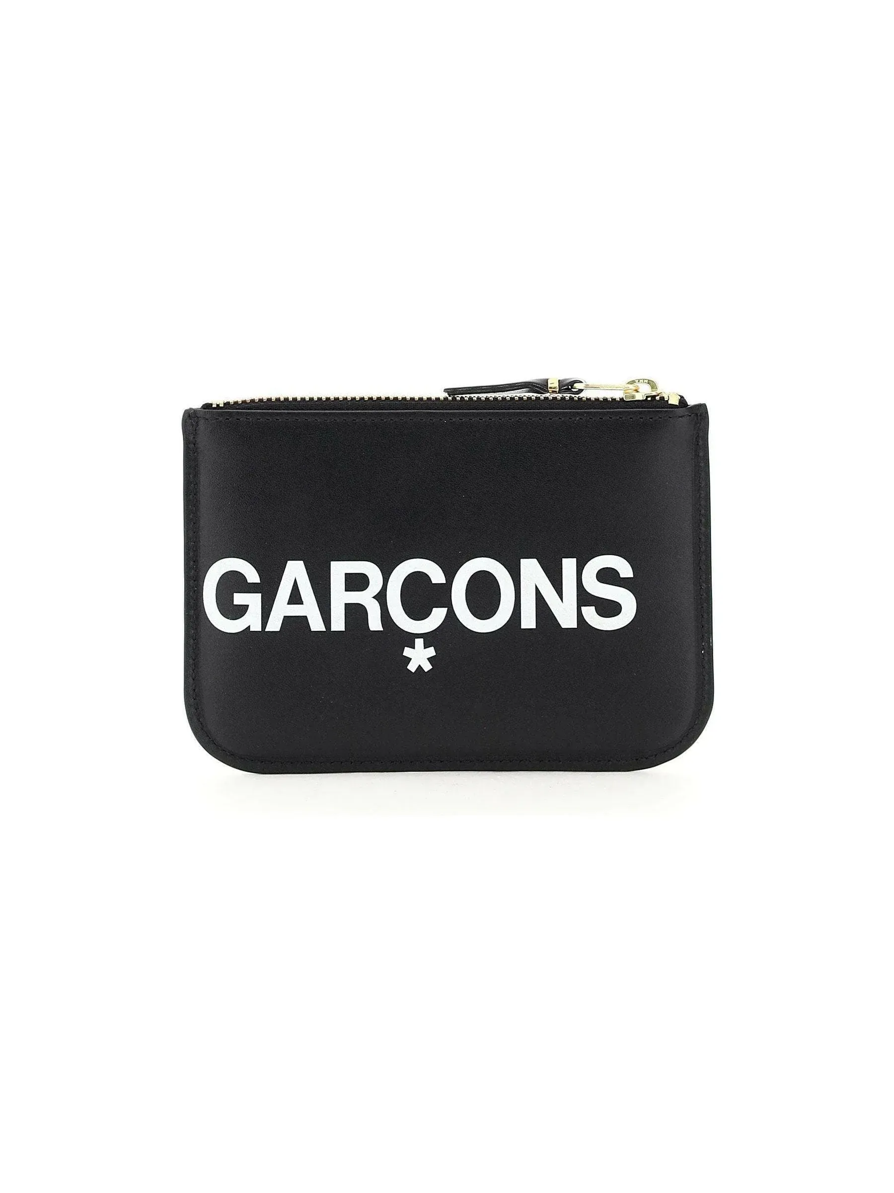 Logo Leather Pouch