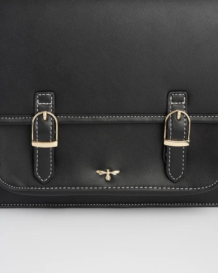 Magical Mushrooms Black Satchel