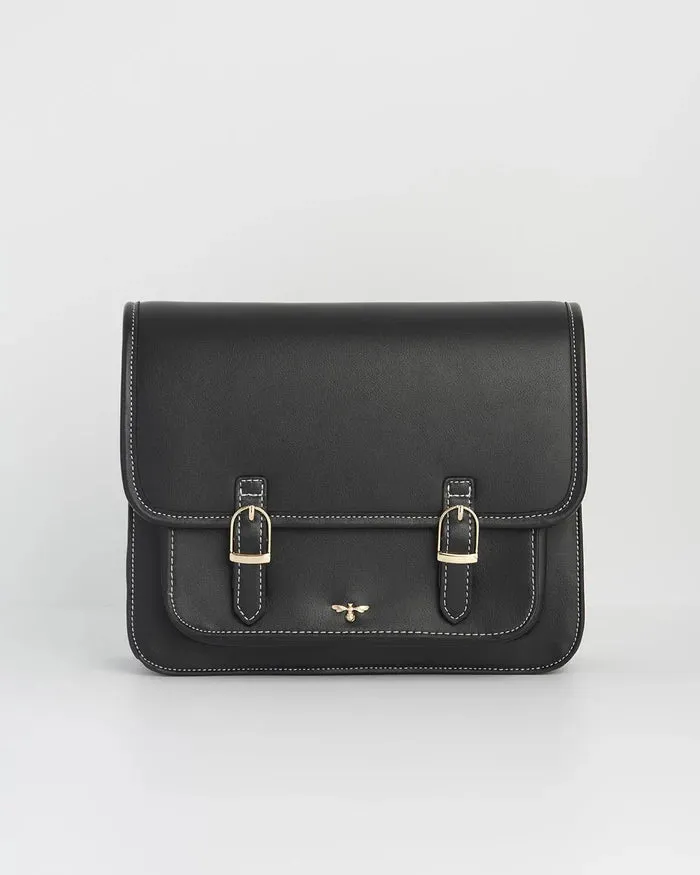 Magical Mushrooms Black Satchel