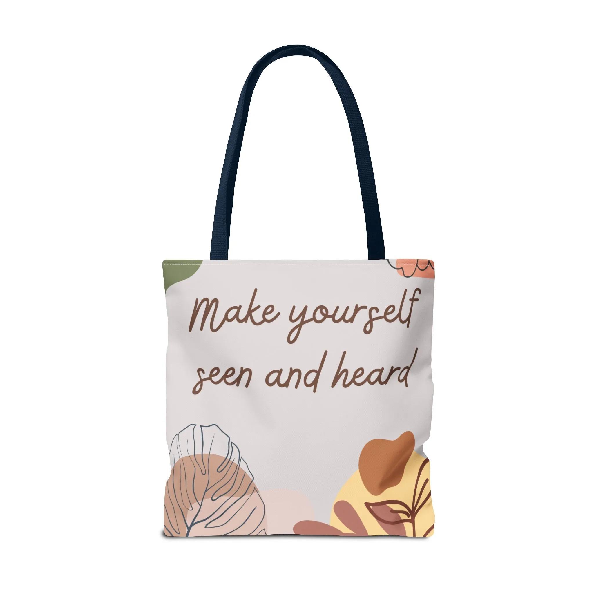 Minimalist Botanical Tote Bag