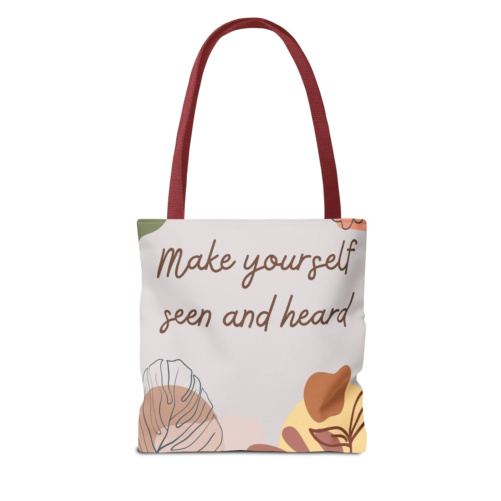 Minimalist Botanical Tote Bag