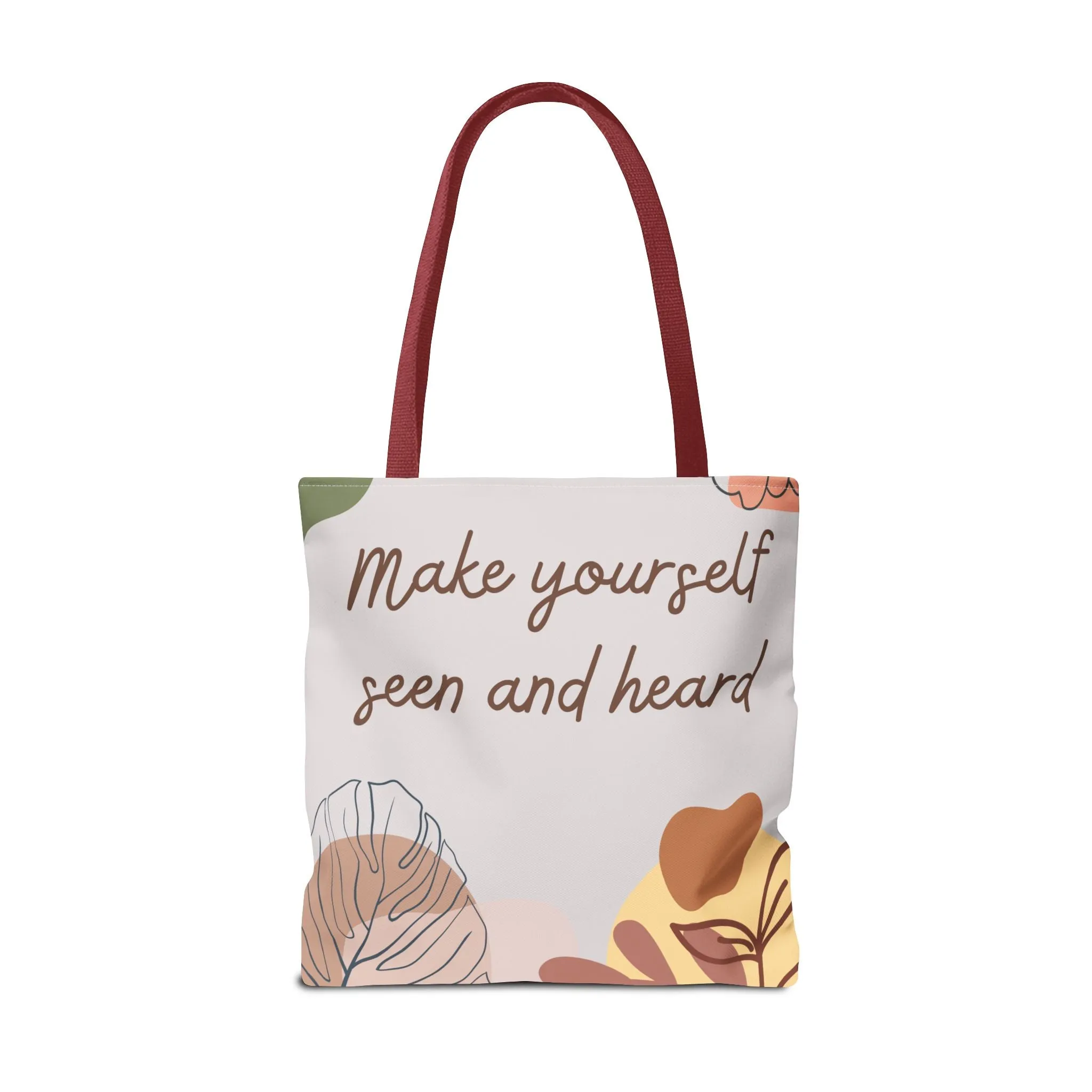 Minimalist Botanical Tote Bag