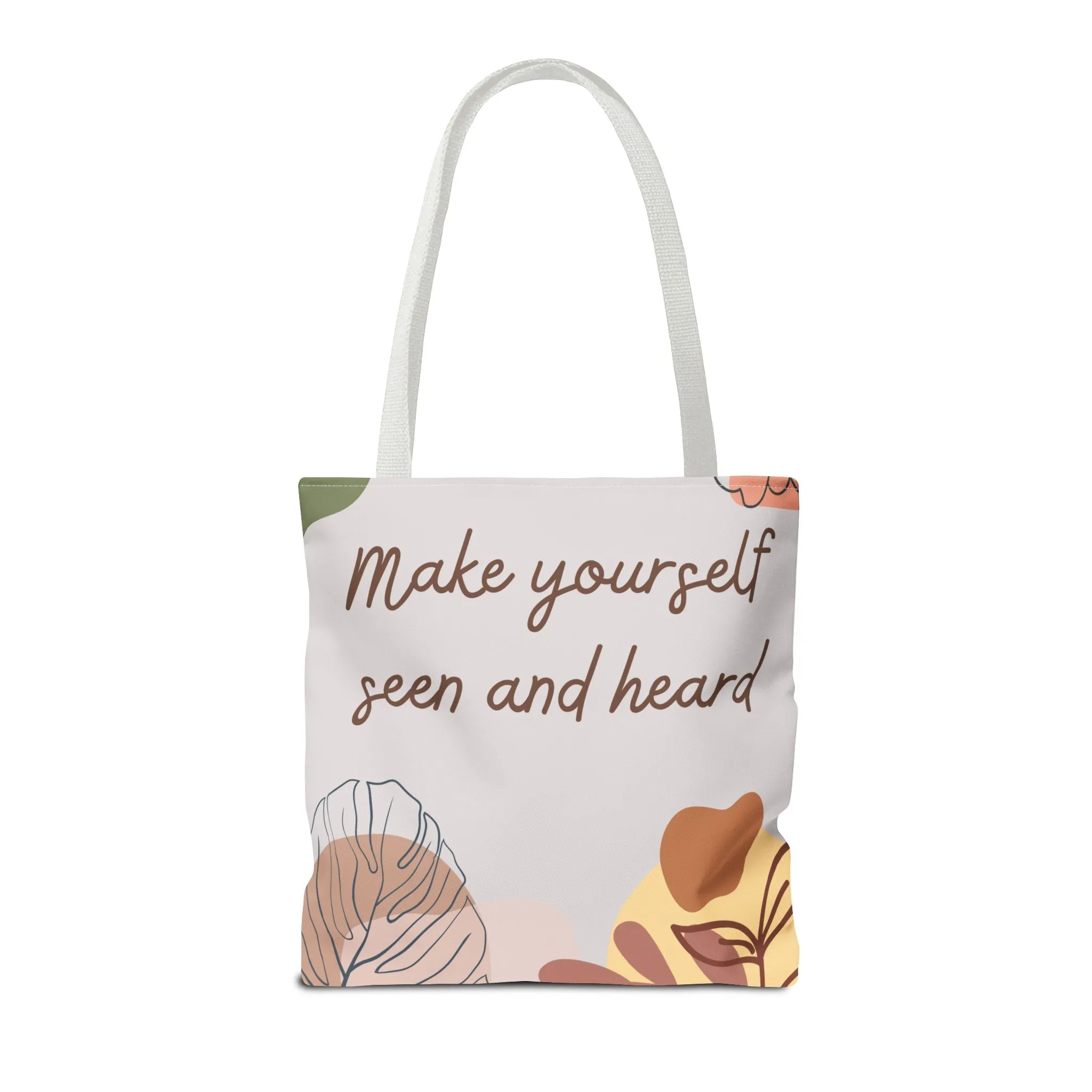 Minimalist Botanical Tote Bag