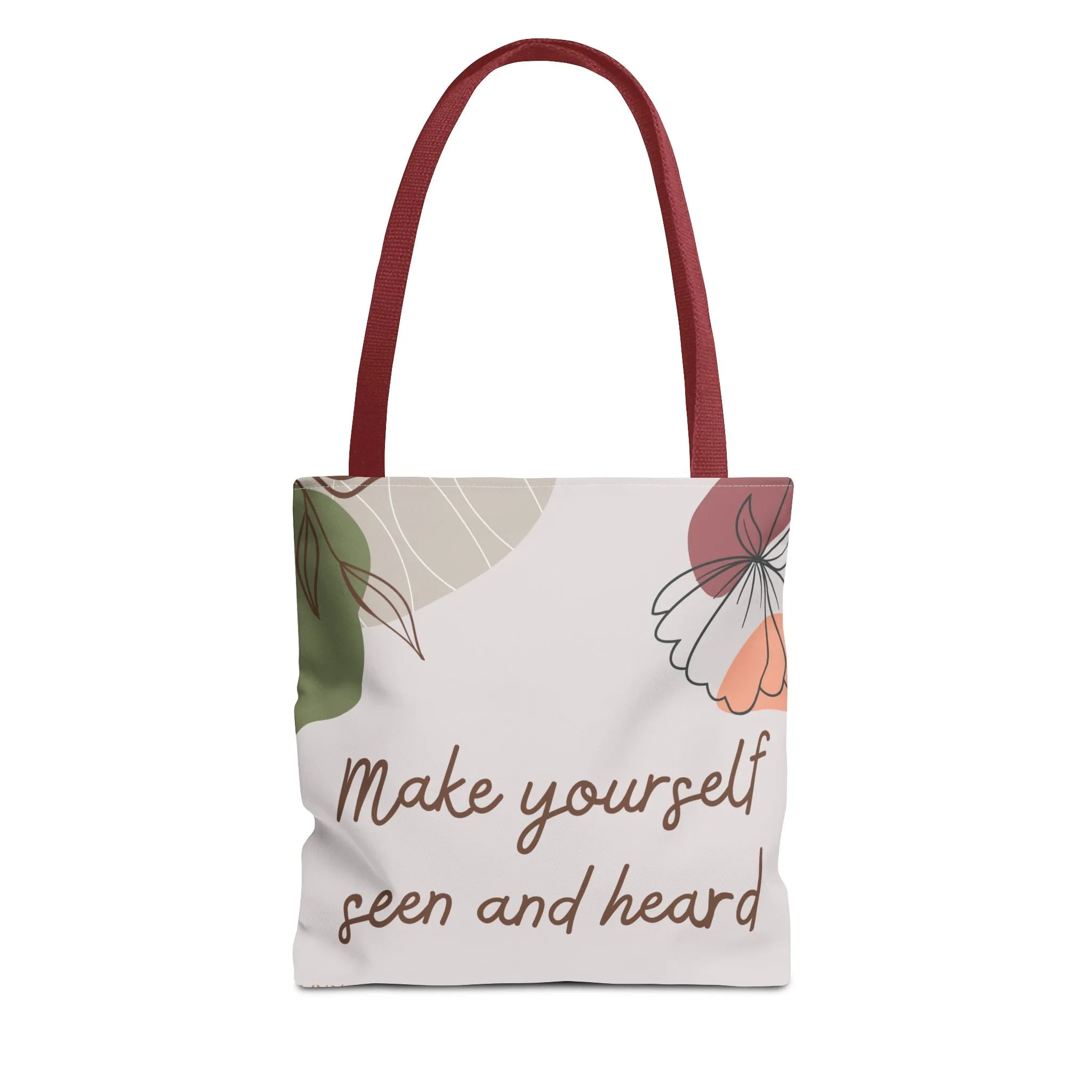 Minimalist Botanical Tote Bag