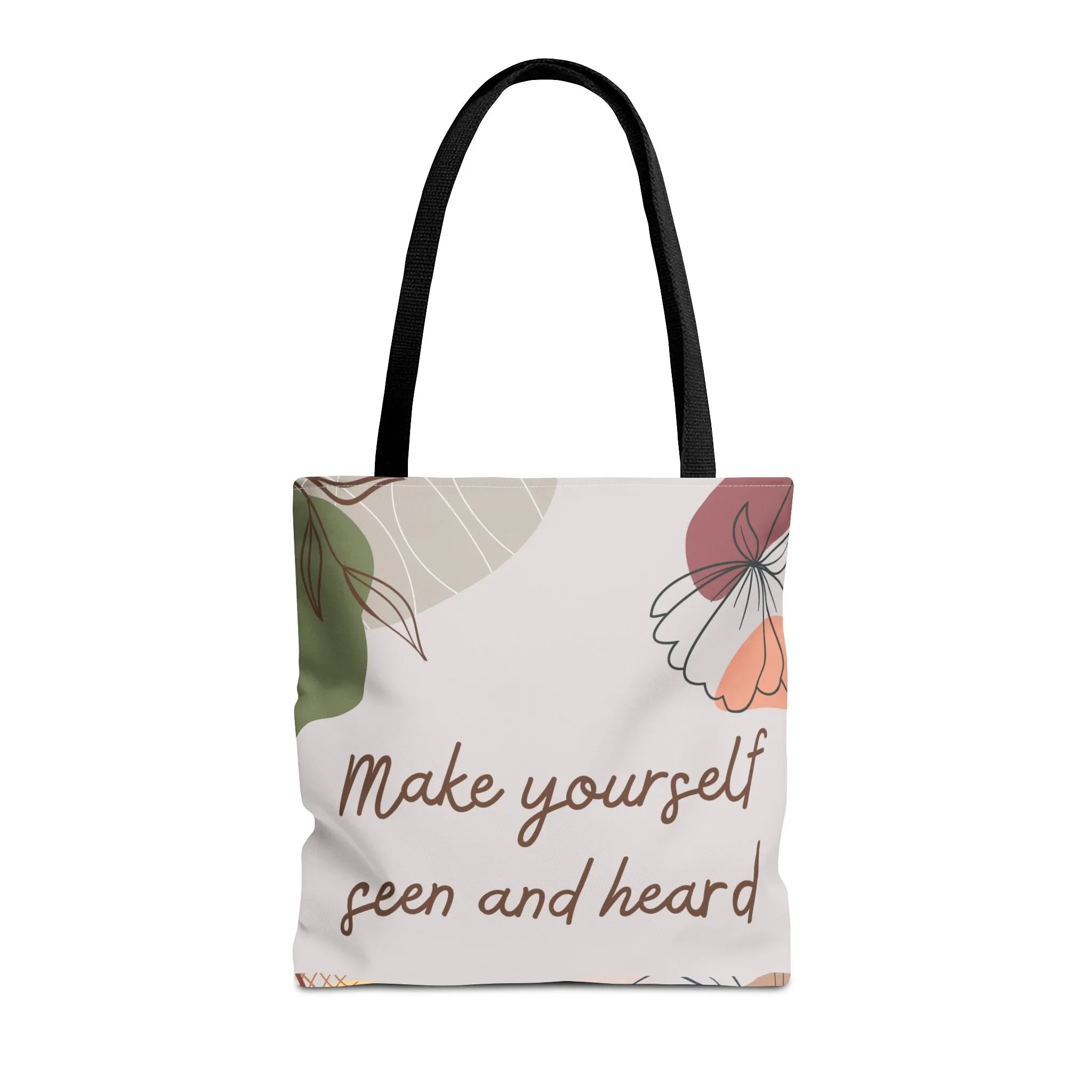 Minimalist Botanical Tote Bag