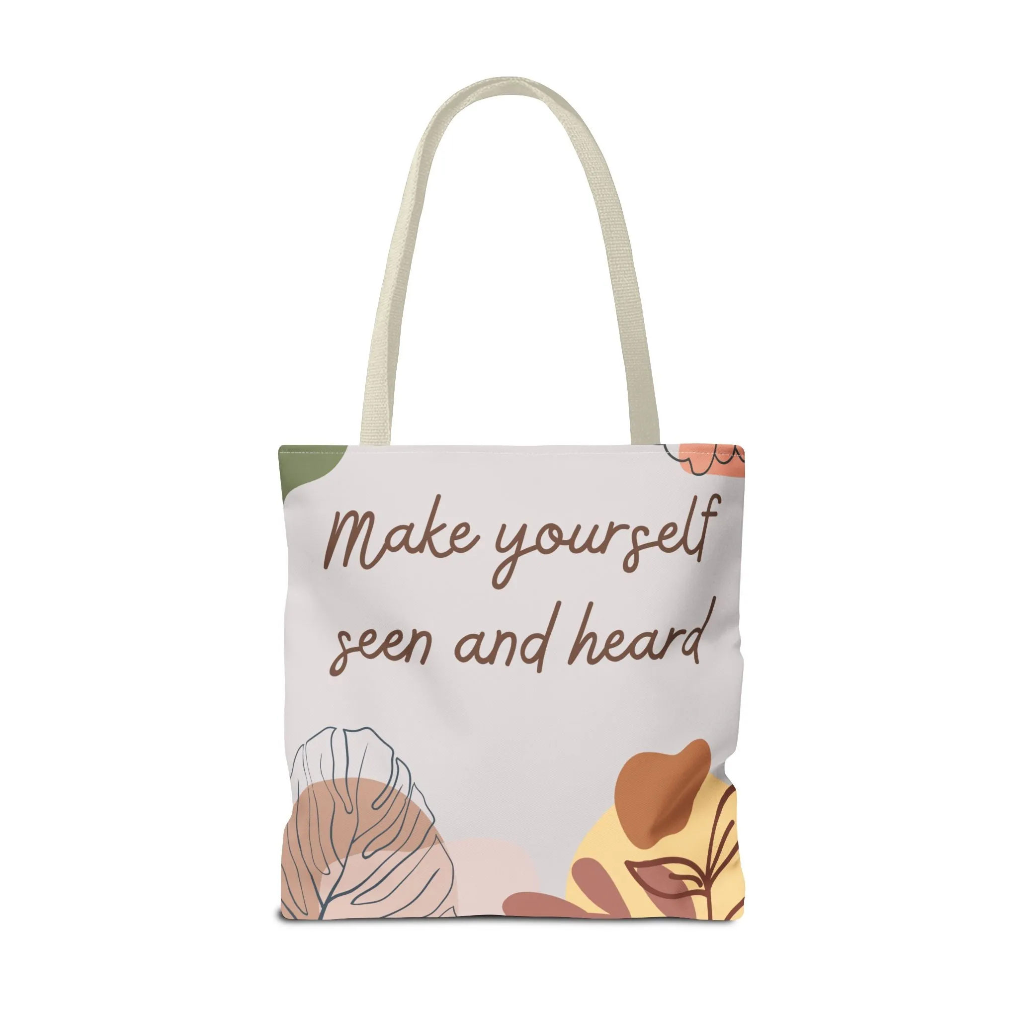 Minimalist Botanical Tote Bag