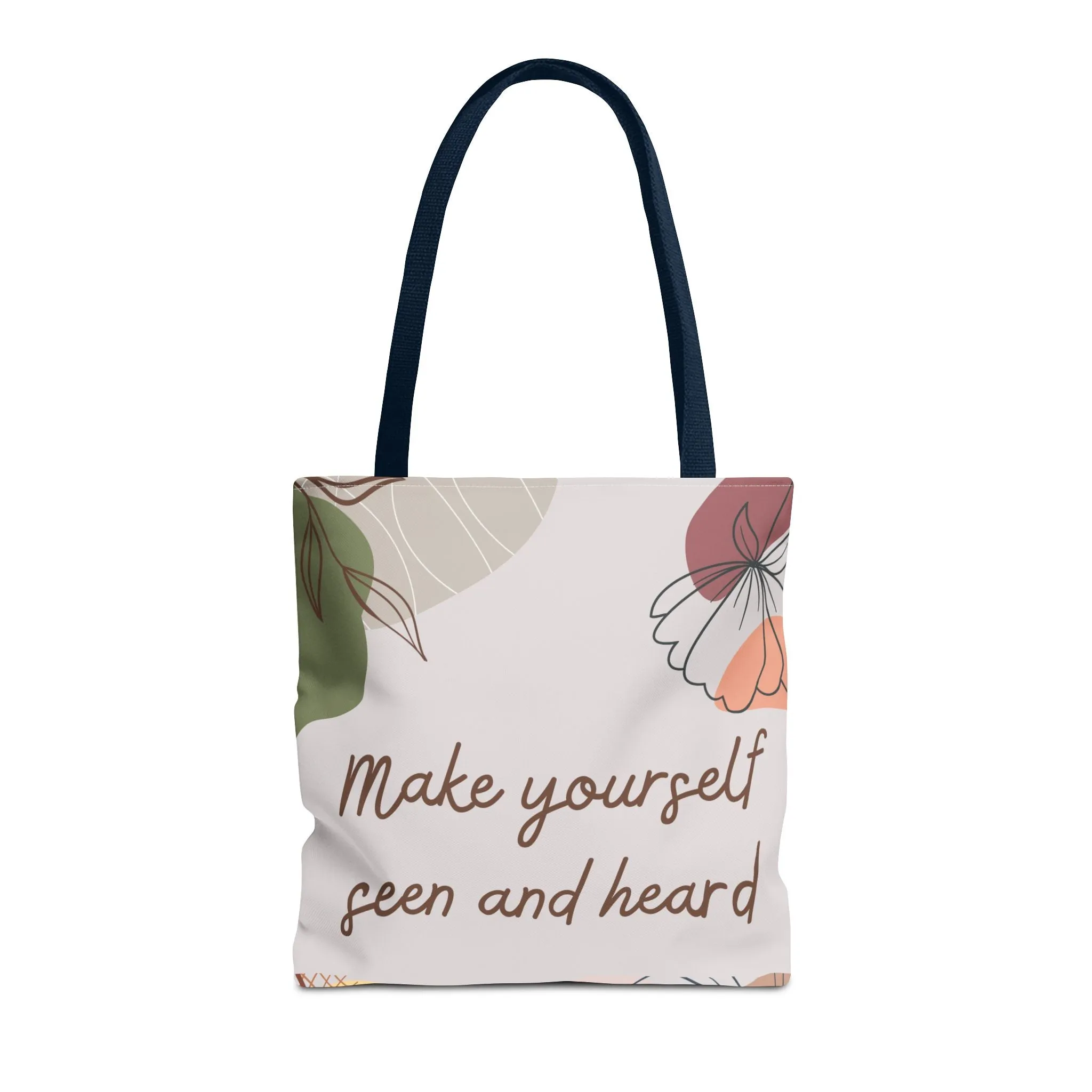 Minimalist Botanical Tote Bag