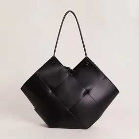 Minimalist Cem Leather Tote Shopper Bag