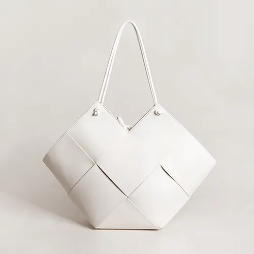 Minimalist Cem Leather Tote Shopper Bag