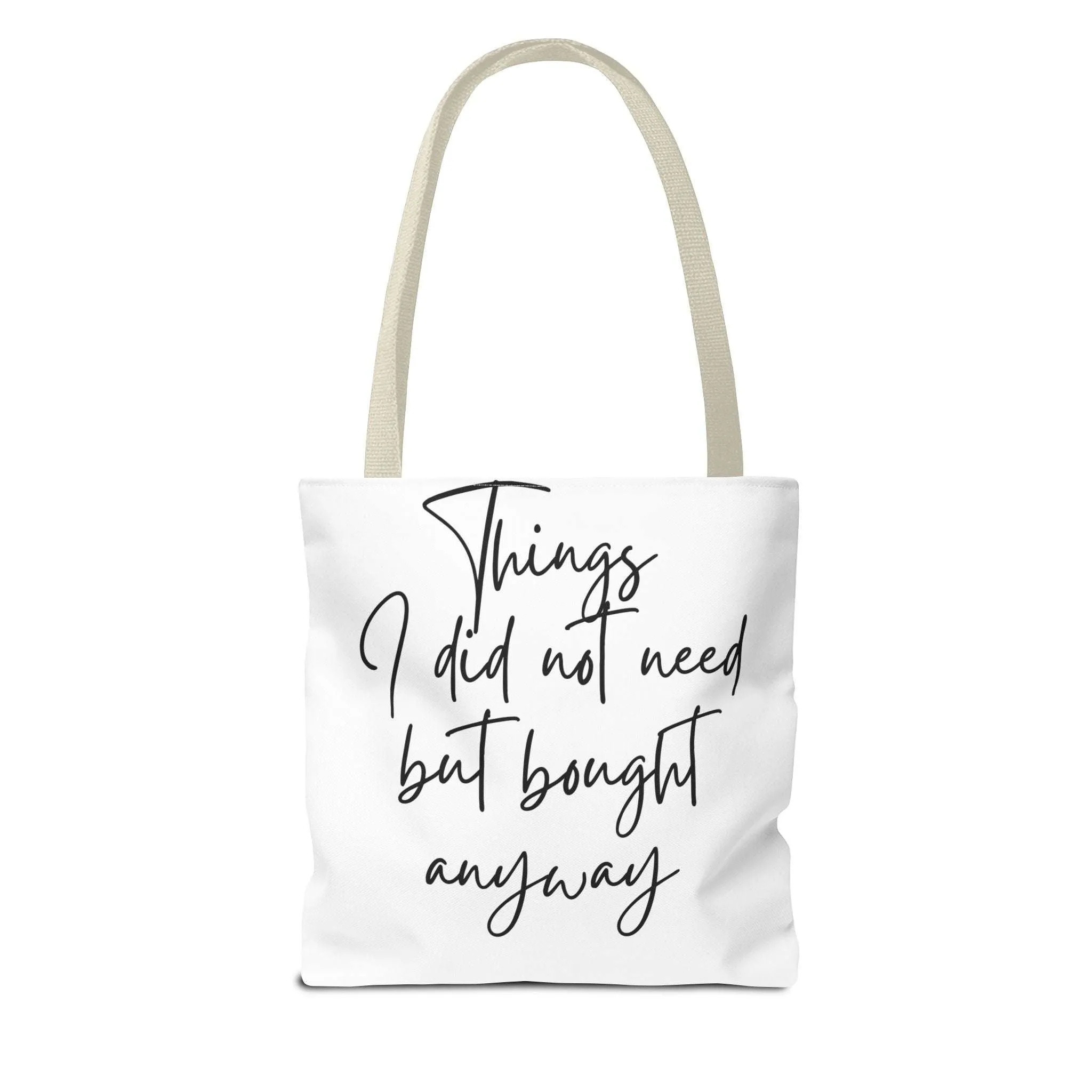 Minimalist Tote Bag - Things I do not need