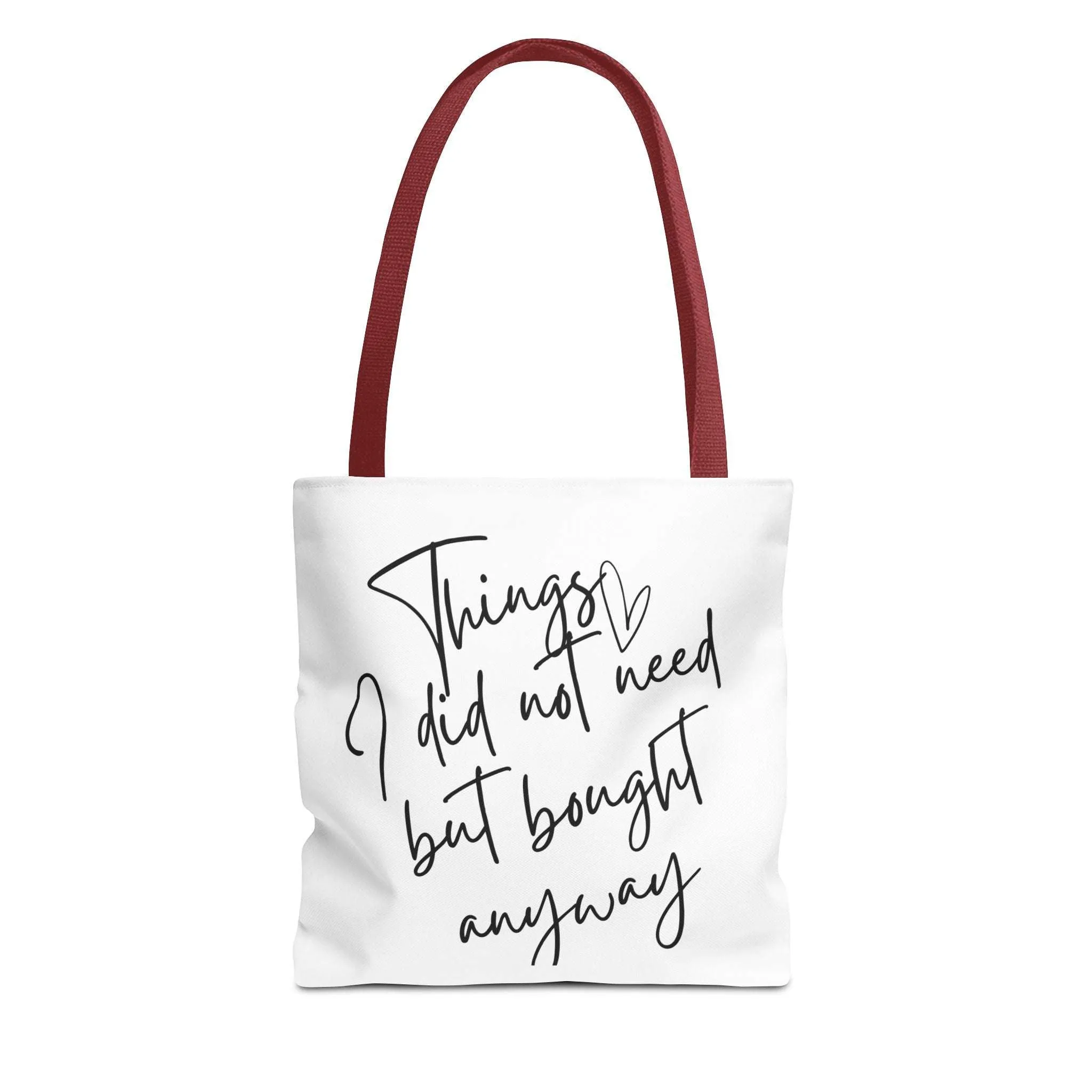 Minimalist Tote Bag - Things I do not need