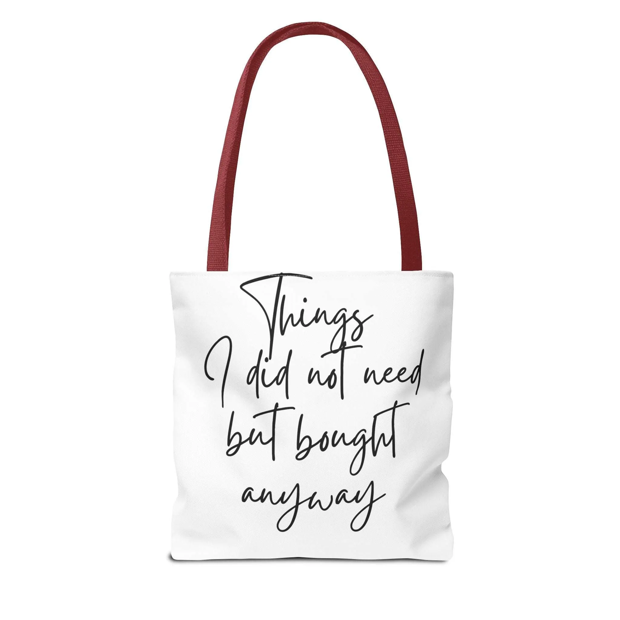 Minimalist Tote Bag - Things I do not need