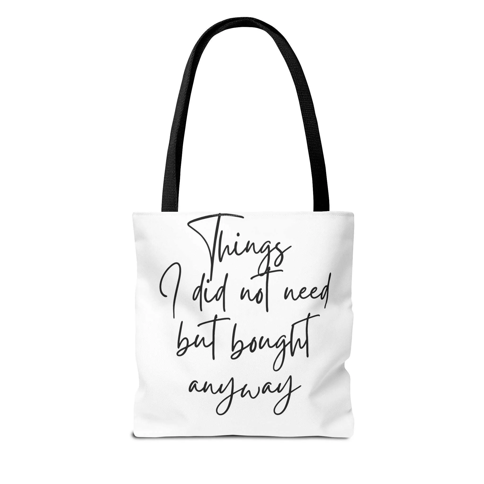 Minimalist Tote Bag - Things I do not need