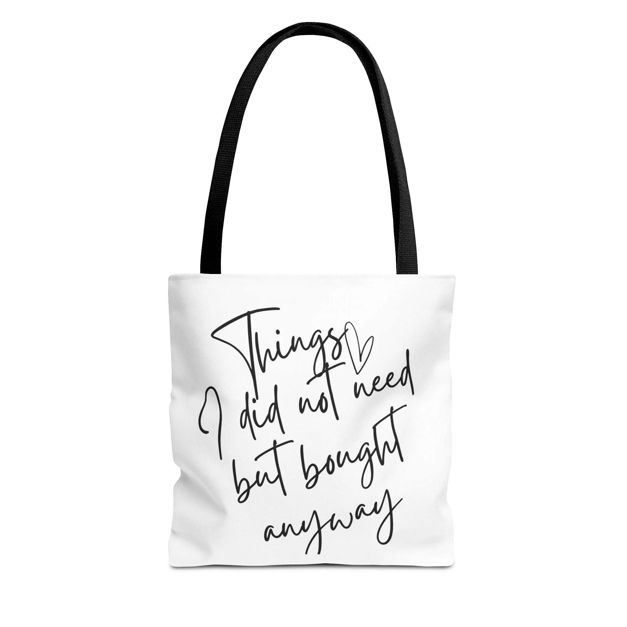 Minimalist Tote Bag - Things I do not need