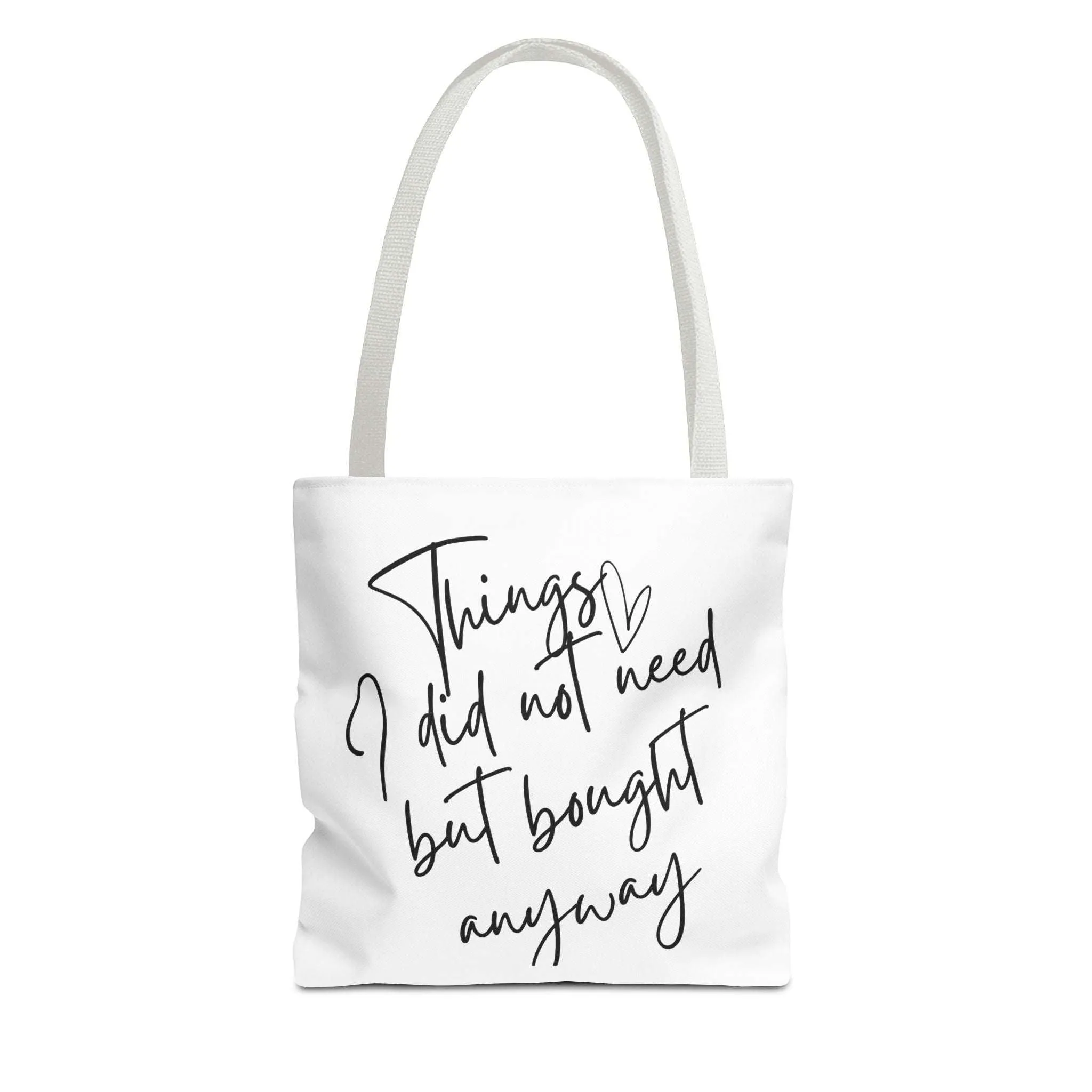 Minimalist Tote Bag - Things I do not need