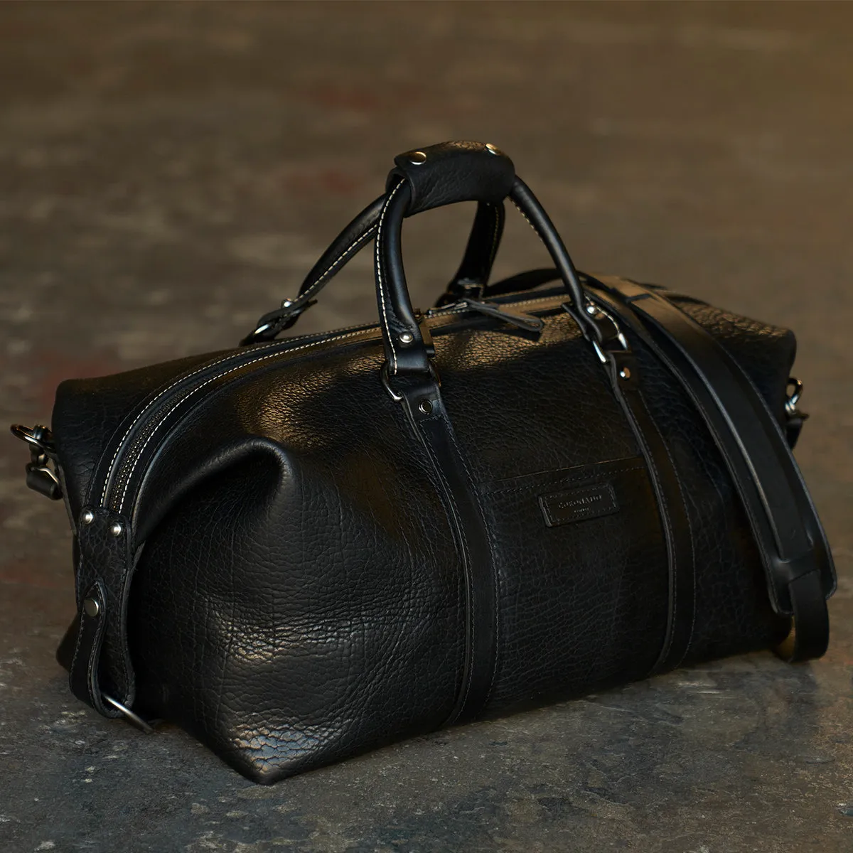 No.105 Duffel | LE Bison Black