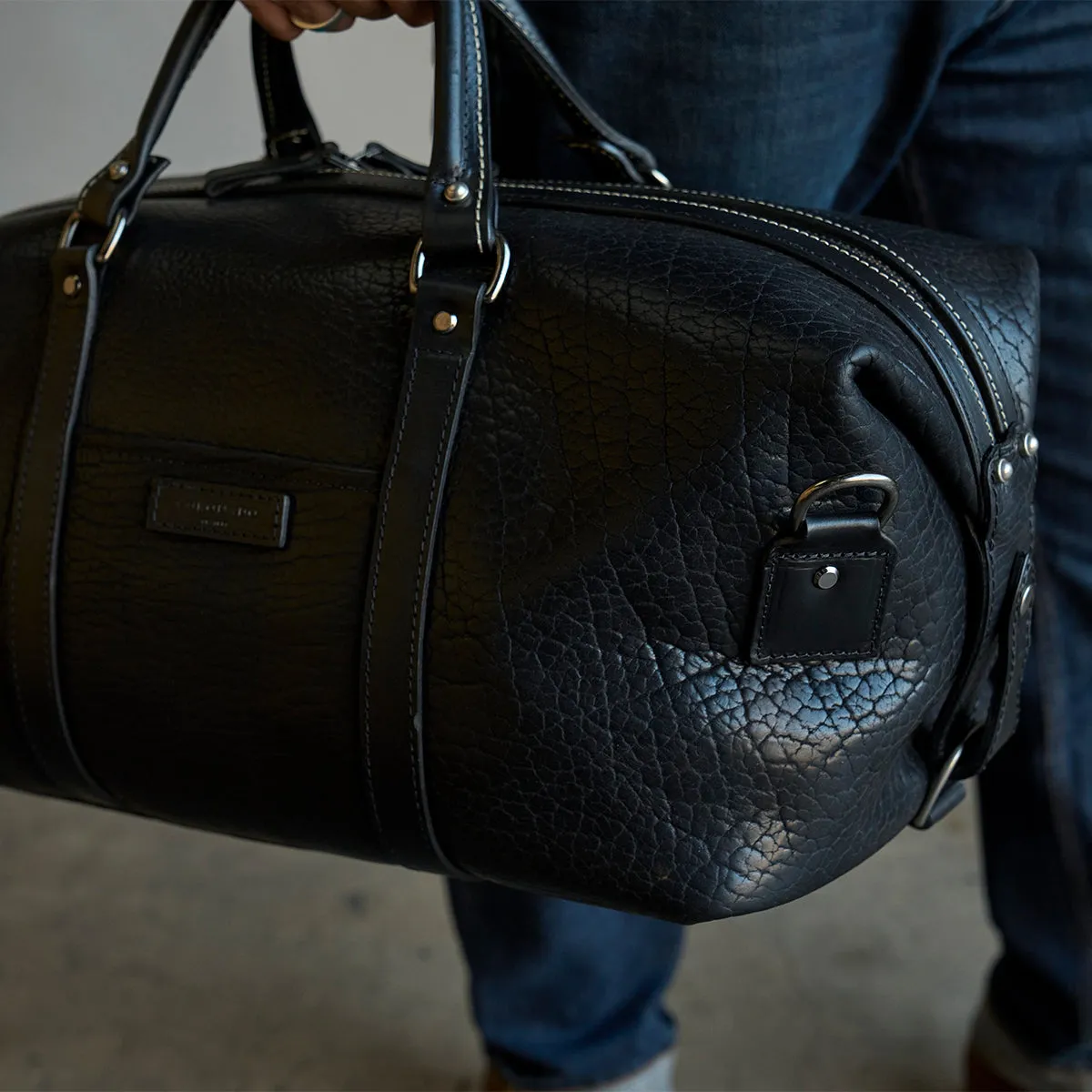 No.105 Duffel | LE Bison Black