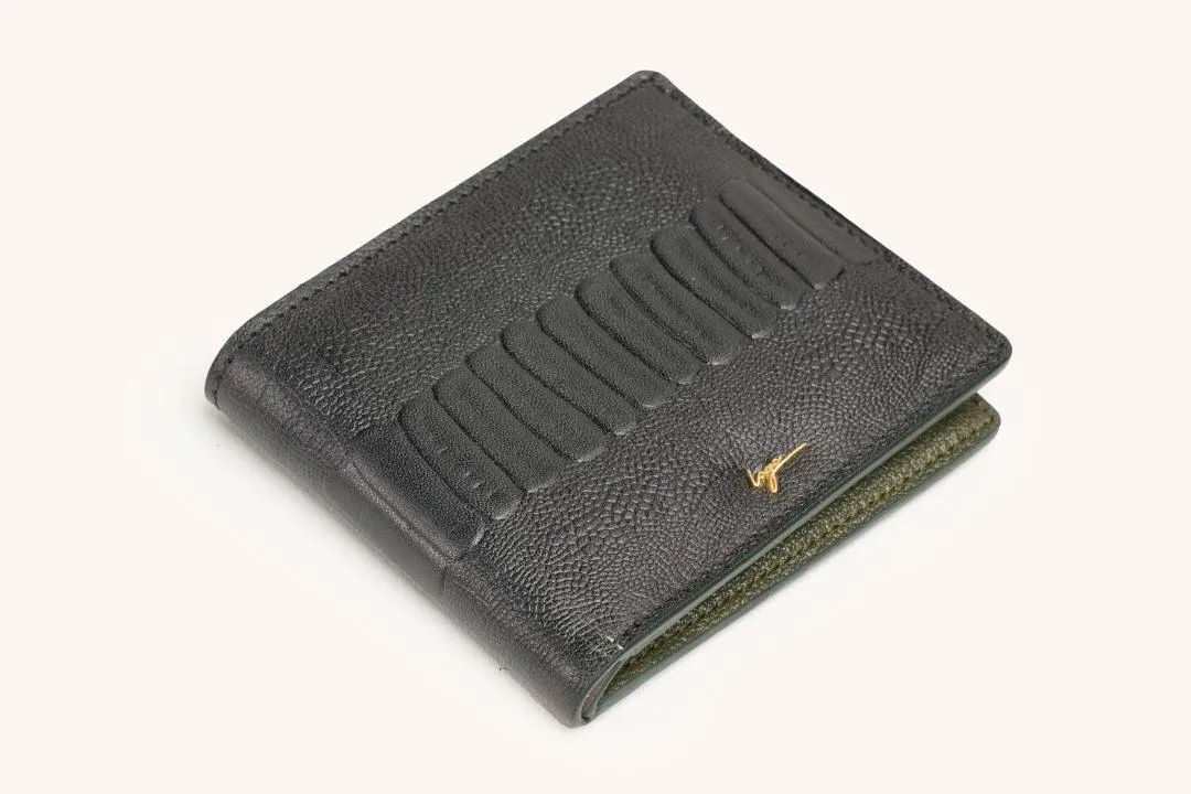 NOTE WALLET NW462 GRN  "RFID PROTECTION"