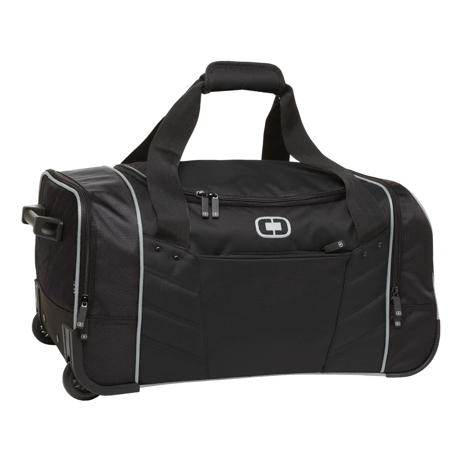 OGIO Black/Silver Hamblin 22 Wheeled Duffel