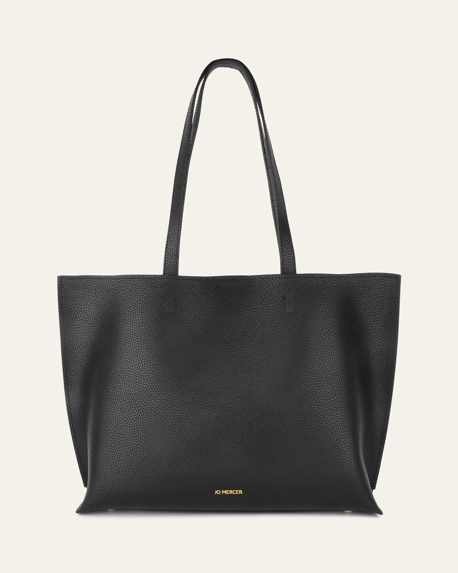 RAMONA TOTE BAG BLACK LEATHER