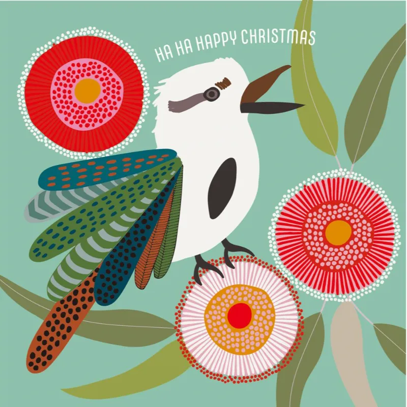 RSPCA Christmas Card Pack - Kookaburra