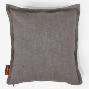 Scatter Cushion Cover 47 x 47cm - Linen Look Slate Grey