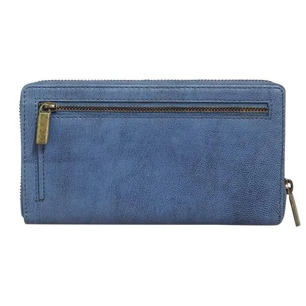 Tabitha Wallet | Denim Blue