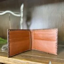 Textured Leather Wallet